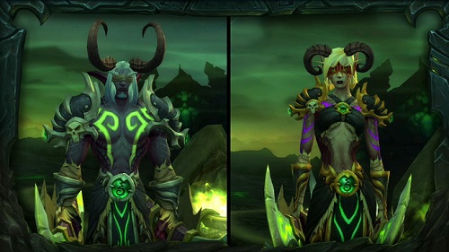 demon hunter, a new class in World of Warcraft the Legion